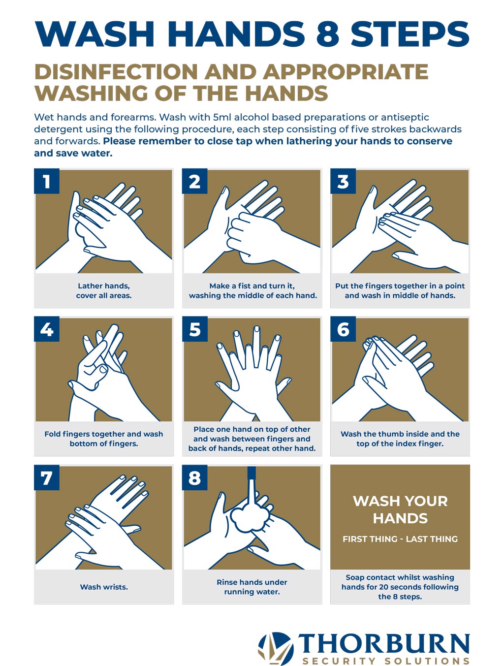 Ahs Hand Washing Poster 6919